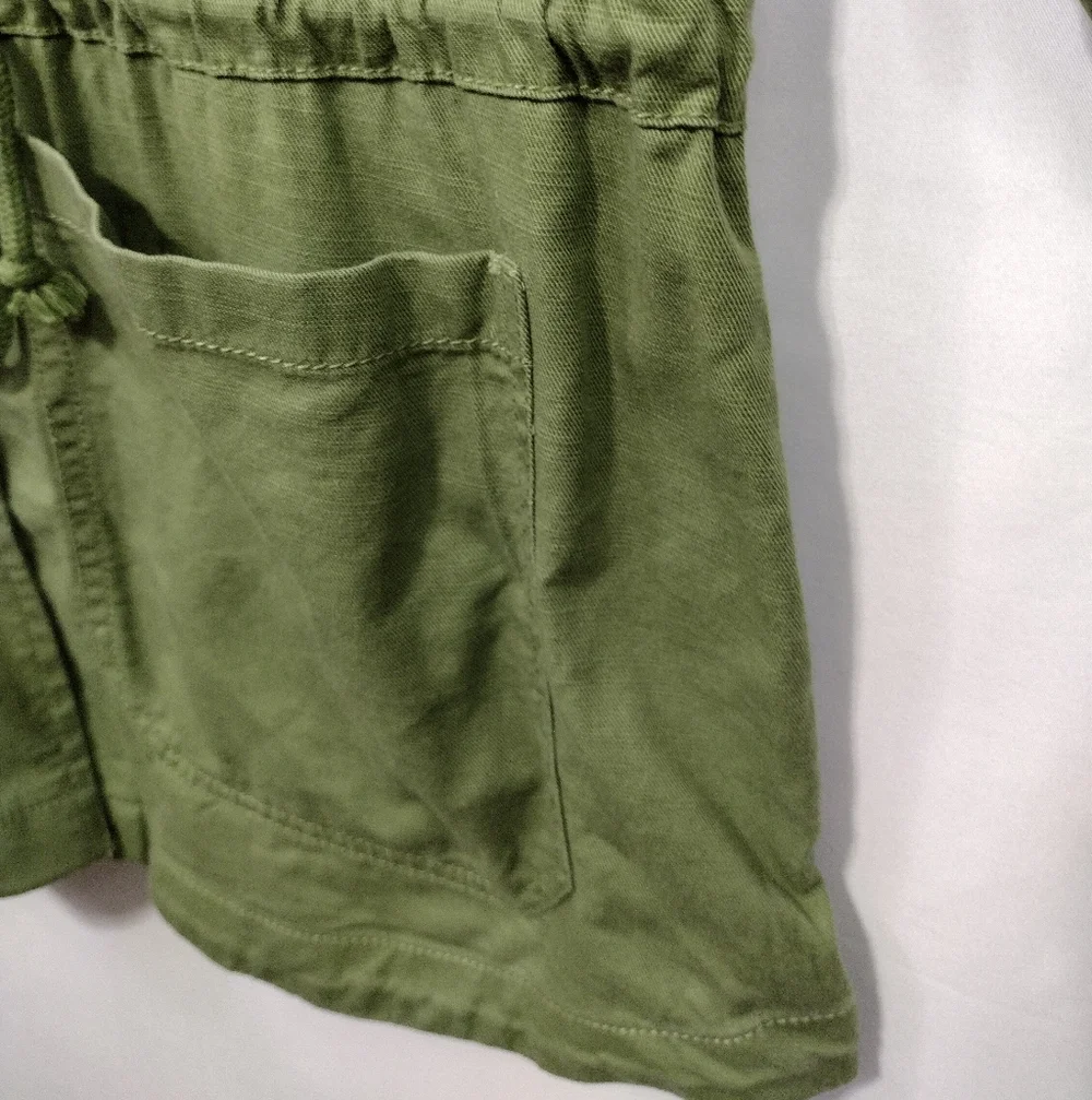 Loft Cargo Utility Jacket Women's L Green Boho Retro 90s Y2K Field Outdoor - Picture 4 of 8